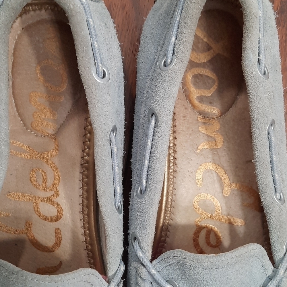 Sam Edelman Suede Fantine Tasseled Moccasin Flats - Picture 5 of 7
